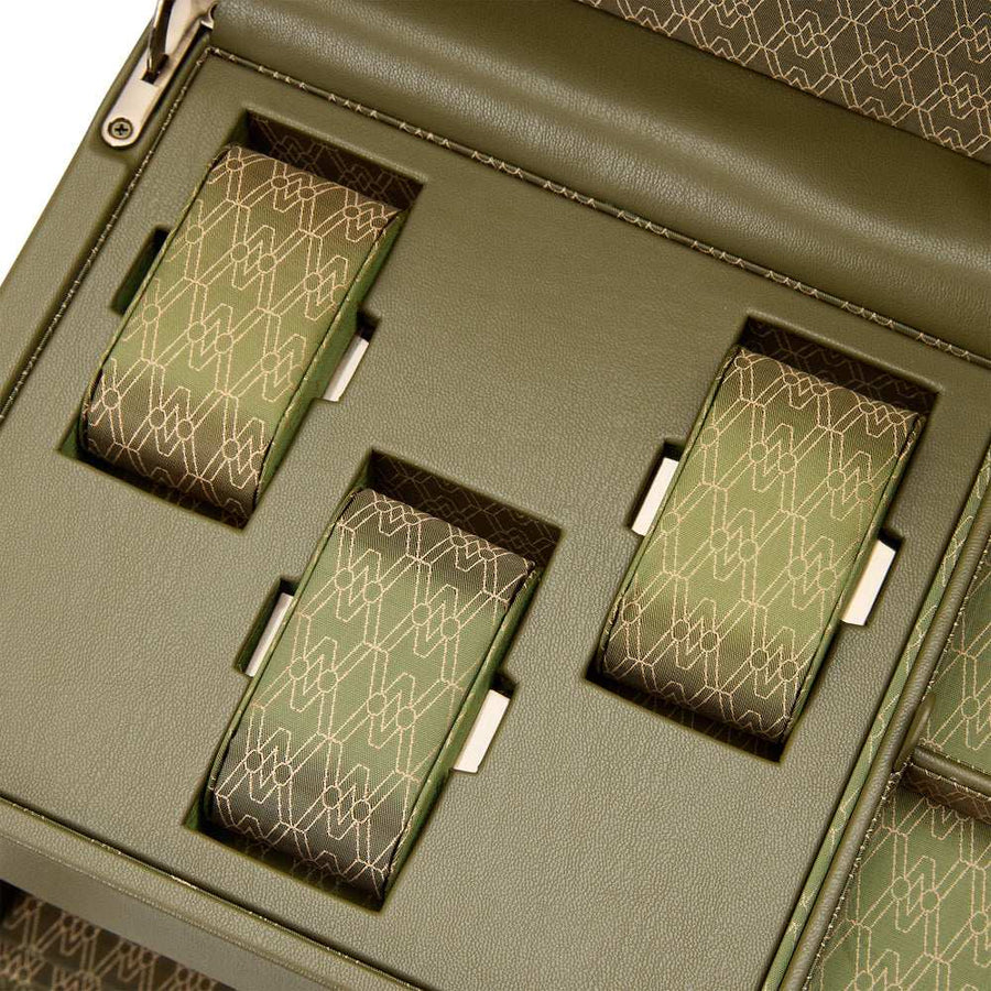 Watch winder Earth 2 horloges Wolf 1834 - Horlogerieshop.nl