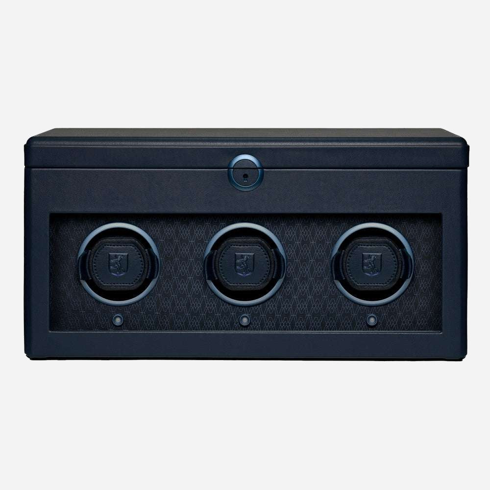 Watch winder Earth 3 horloges Wolf 1834 - Horlogerieshop.nl