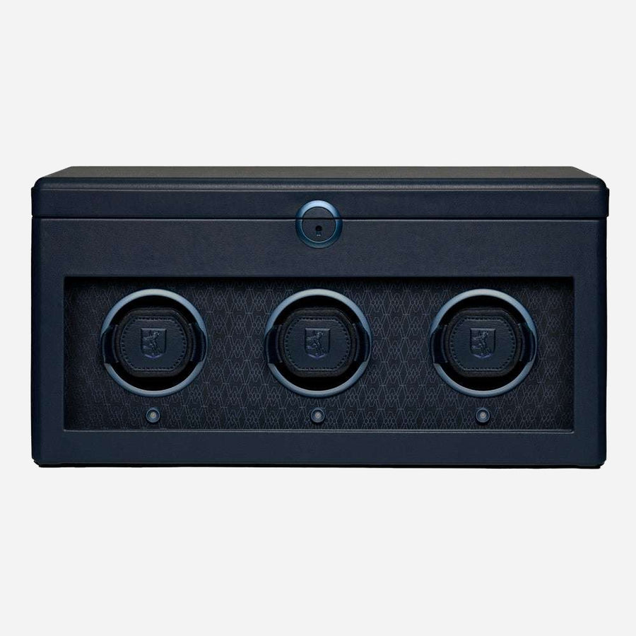 Watch winder Earth 3 horloges Wolf 1834 - Horlogerieshop.nl