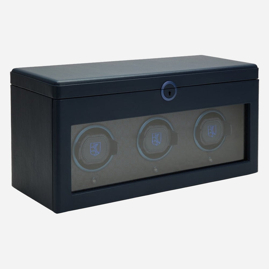 Watch winder Earth 3 horloges Wolf 1834 - Horlogerieshop.nl