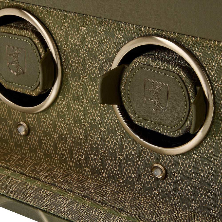 Watch winder Earth 3 horloges Wolf 1834 - Horlogerieshop.nl