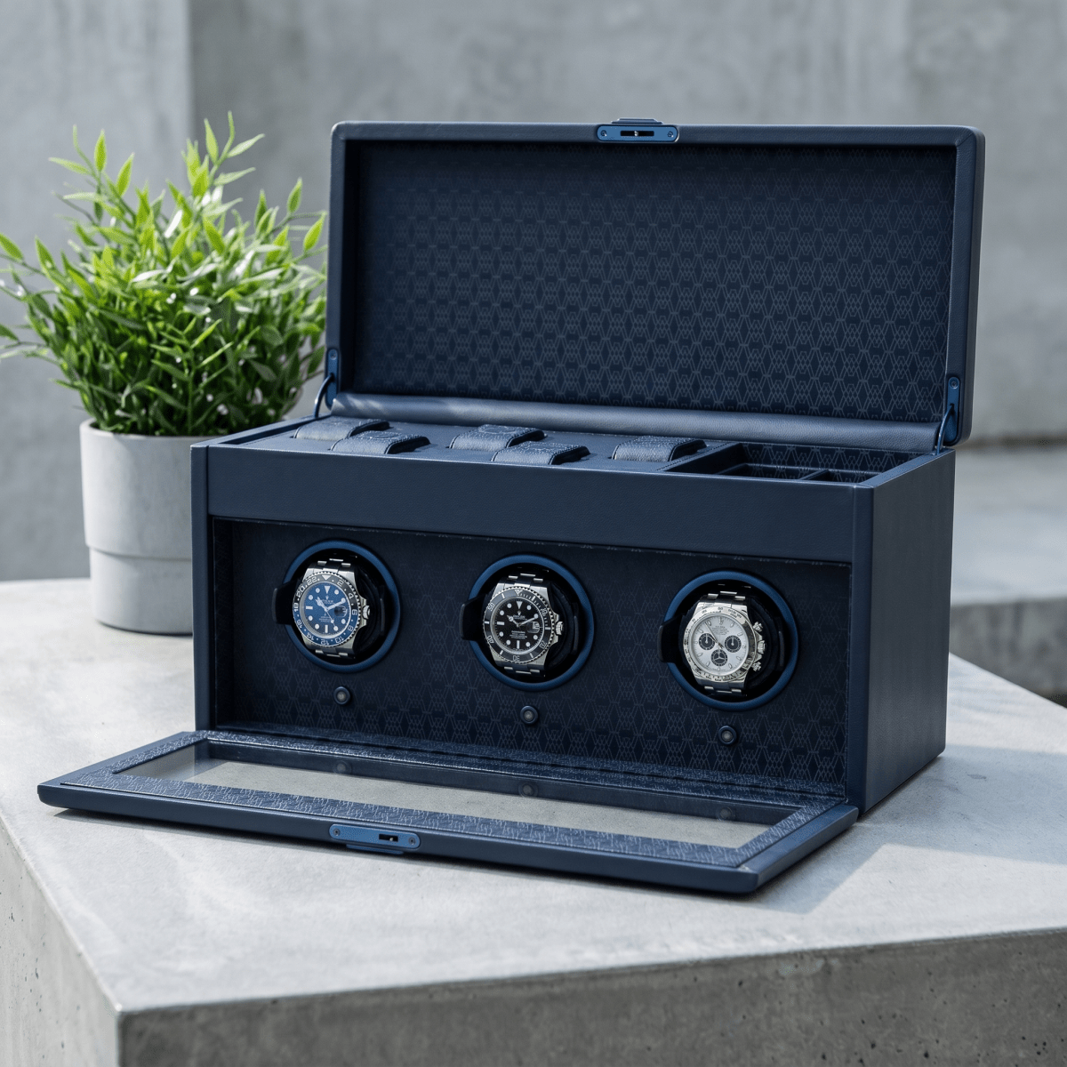 Wolf 1834 Earth 3 Midnight Blue lifestyle