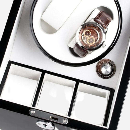 Watch Winder hout 2+3 Horloges Ashford & Rye - Horlogerieshop.nl