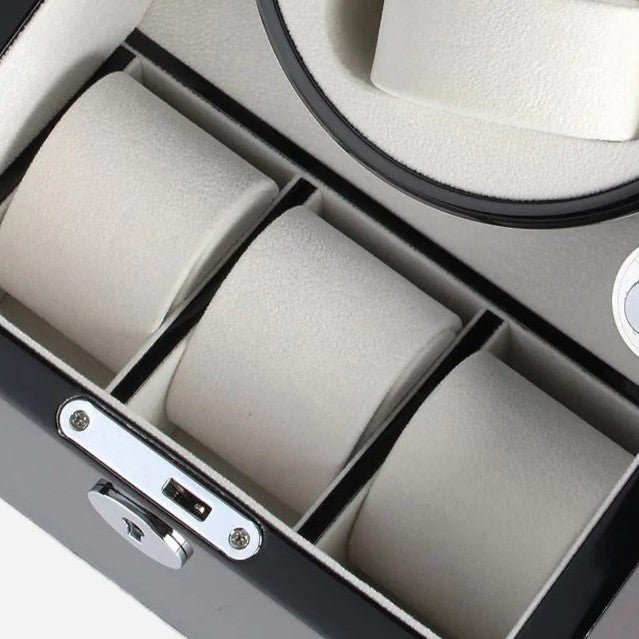 Watch Winder hout 2+3 Horloges Ashford & Rye - Horlogerieshop.nl