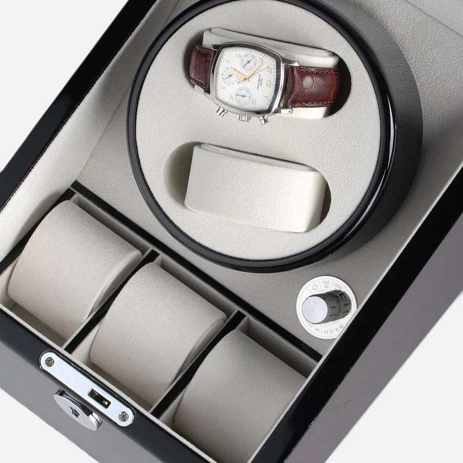 Watch Winder hout 2+3 Horloges Ashford & Rye - Horlogerieshop.nl