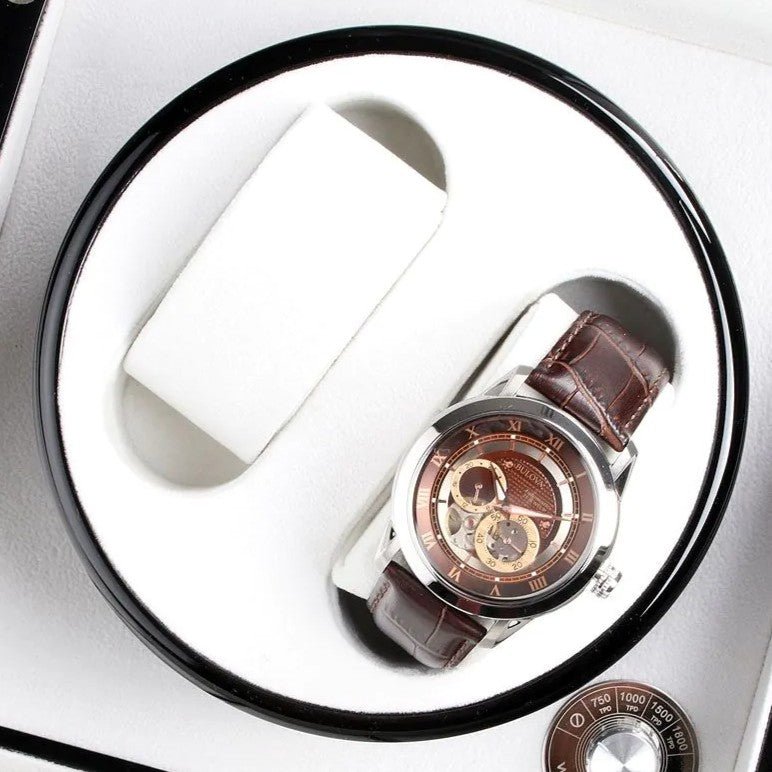 Watch Winder hout 2+3 Horloges Ashford & Rye - Horlogerieshop.nl