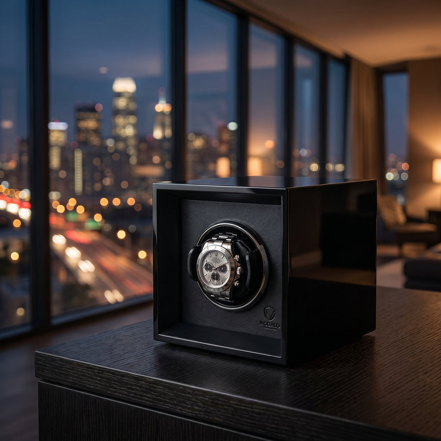 Modalo IMPRESS watch winder Pianolak lifestyle