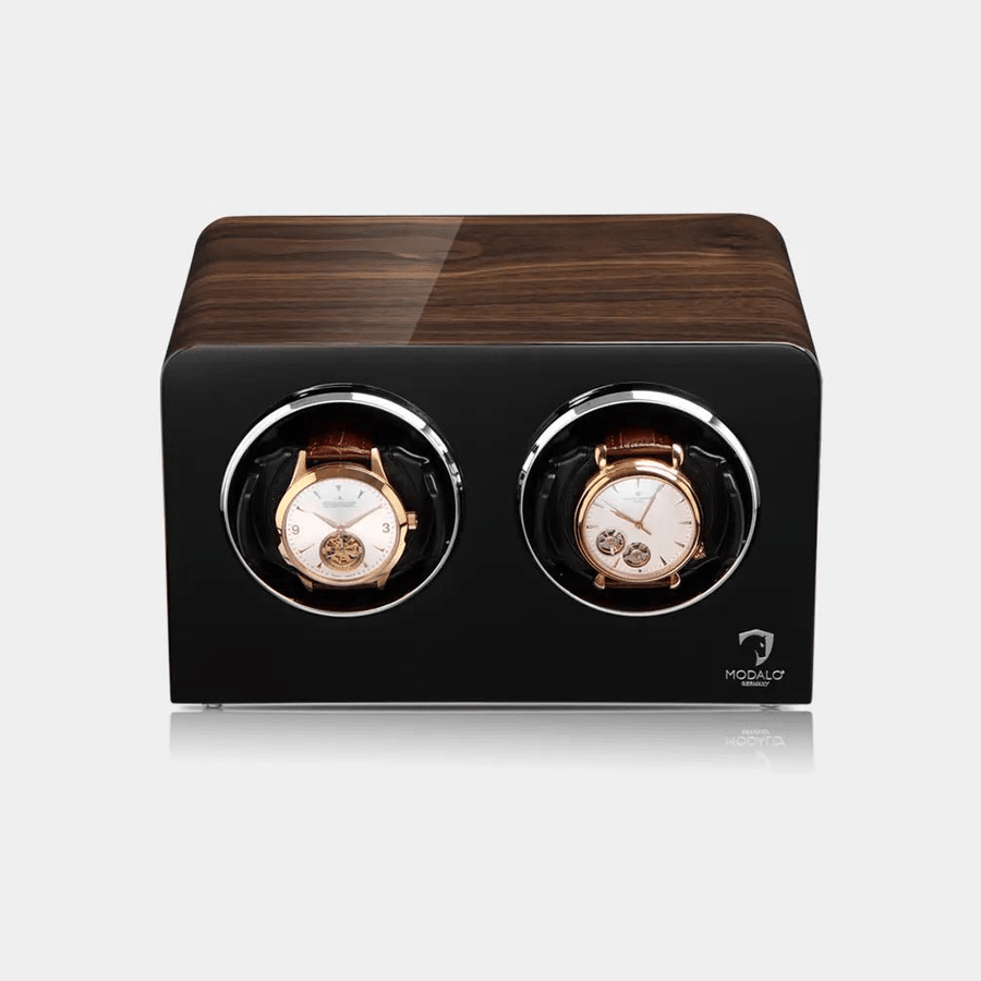 Watch winder INSPIRATION hout 2 Horloges Modalo - Horlogerieshop.nl