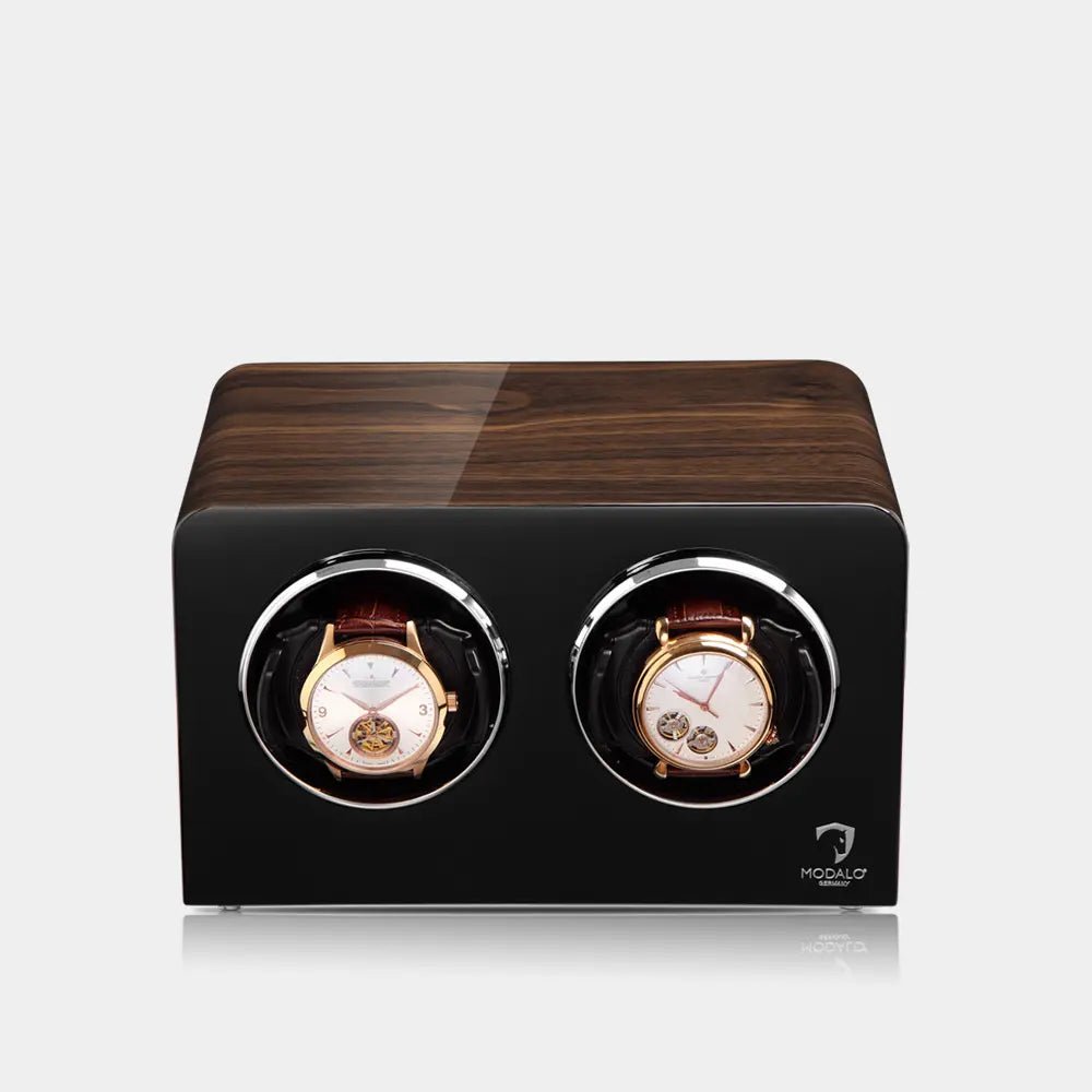 Watch winder INSPIRATION hout 2 Horloges Modalo - Horlogerieshop.nl