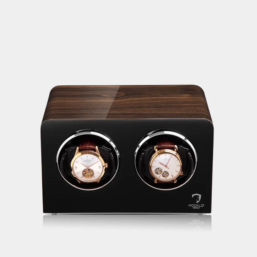 Watch winder INSPIRATION hout 2 Horloges Modalo - Horlogerieshop.nl