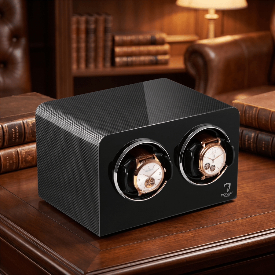 Modalo INSPIRATION 2 watch winder Carbon lifestyle