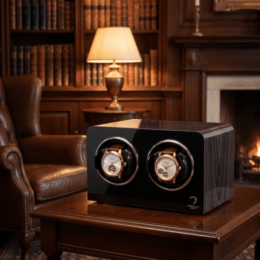 Modalo INSPIRATION 2 watch winder Makassar hout lifestyle