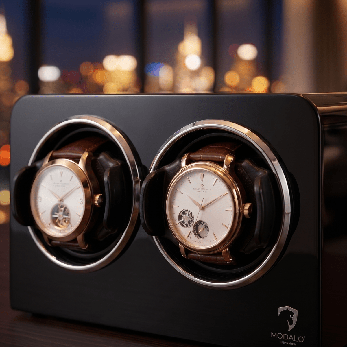 Modalo INSPIRATION 2 watch winder Pianolak detail
