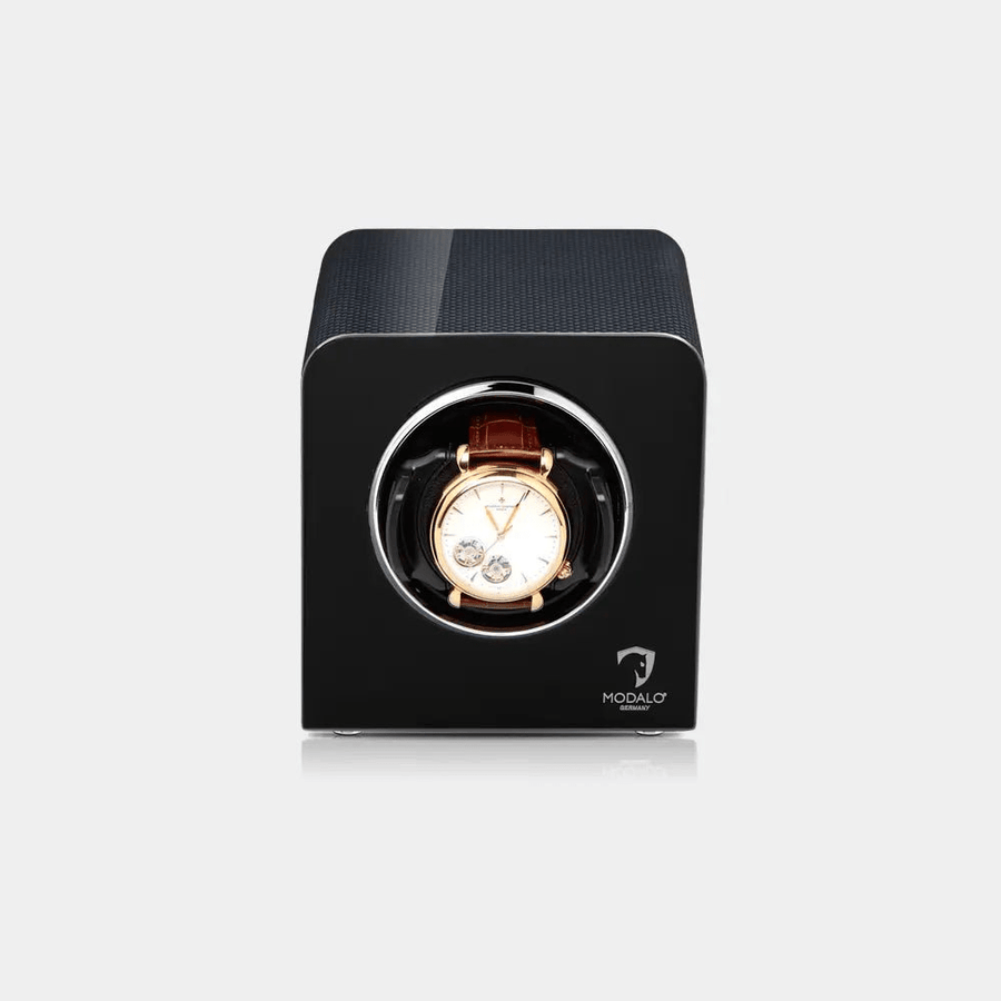 Watch winder INSPIRATION premium hout 1 Horloge Modalo - Horlogerieshop.nl