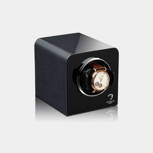 Watch winder INSPIRATION premium hout 1 Horloge Modalo - Horlogerieshop.nl