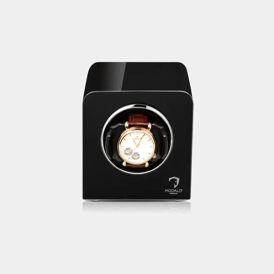 Watch winder INSPIRATION premium hout 1 Horloge Modalo - Horlogerieshop.nl