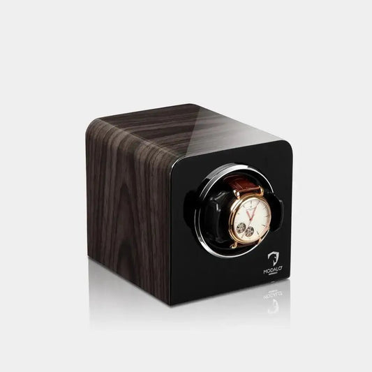 Watch winder INSPIRATION premium hout 1 Horloge Modalo - Horlogerieshop.nl