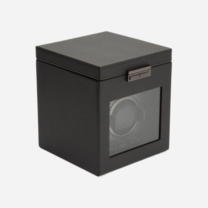 Watch winder met lade Axis 1 horloge Wolf 1834 - Horlogerieshop.nl