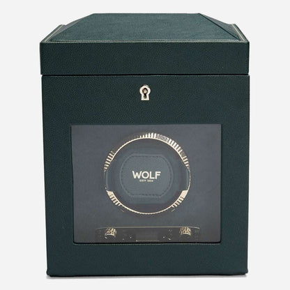 Watch winder met lade British Racing 1 horloge Wolf 1834 - Horlogerieshop.nl