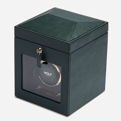 Watch winder met lade British Racing 1 horloge Wolf 1834 - Horlogerieshop.nl