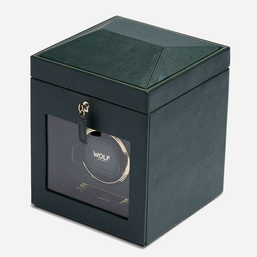 Watch winder met lade British Racing 1 horloge Wolf 1834 - Horlogerieshop.nl