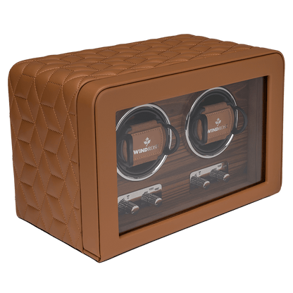 Watch Winder Noblesse 2 horloges Windrose 1967 - Horlogerieshop.nl