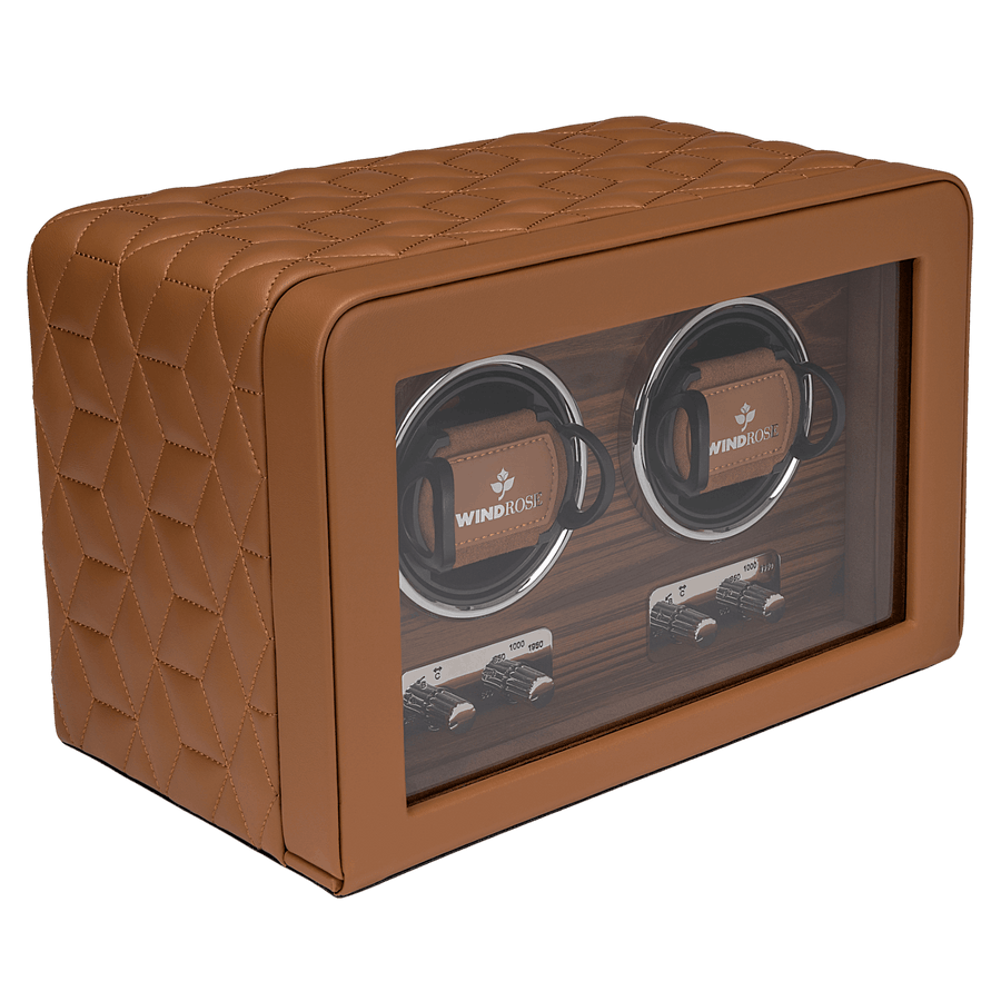 Watch Winder Noblesse 2 horloges Windrose 1967 - Horlogerieshop.nl