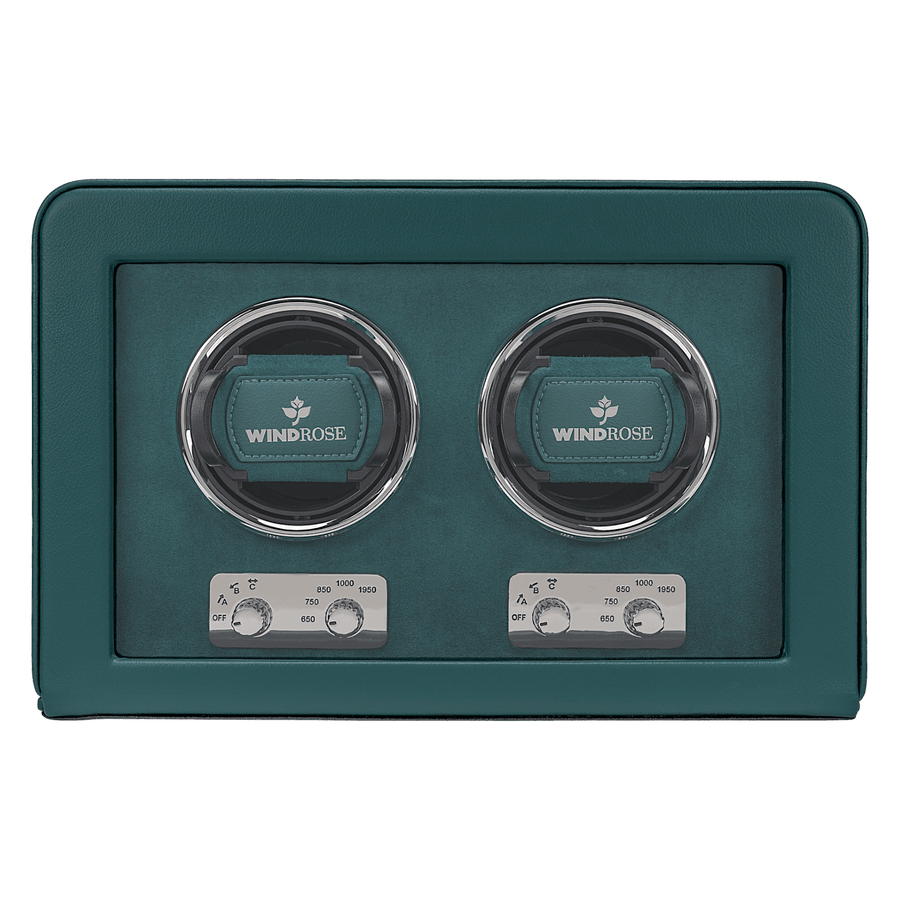 Watch Winder Noblesse 2 horloges Windrose 1967 - Horlogerieshop.nl