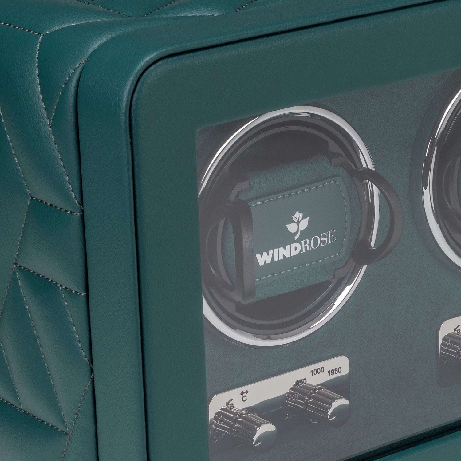 Watch Winder Noblesse 2 horloges Windrose 1967 - Horlogerieshop.nl