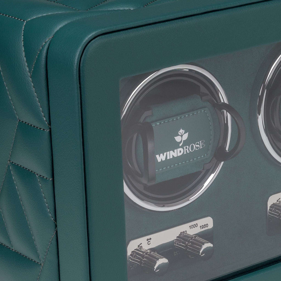 Watch Winder Noblesse 2 horloges Windrose 1967 - Horlogerieshop.nl