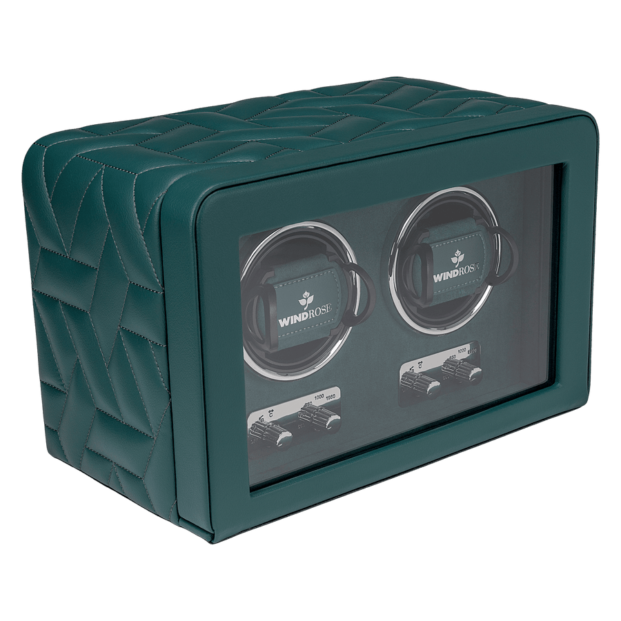 Watch Winder Noblesse 2 horloges Windrose 1967 - Horlogerieshop.nl