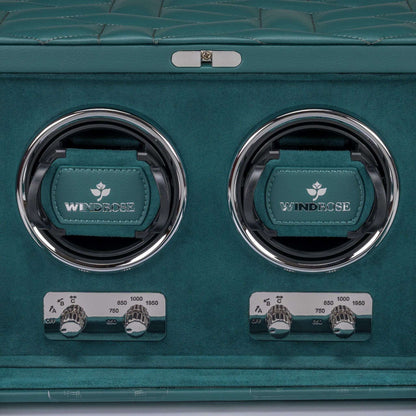 Watch Winder Noblesse 2 horloges Windrose 1967 - Horlogerieshop.nl