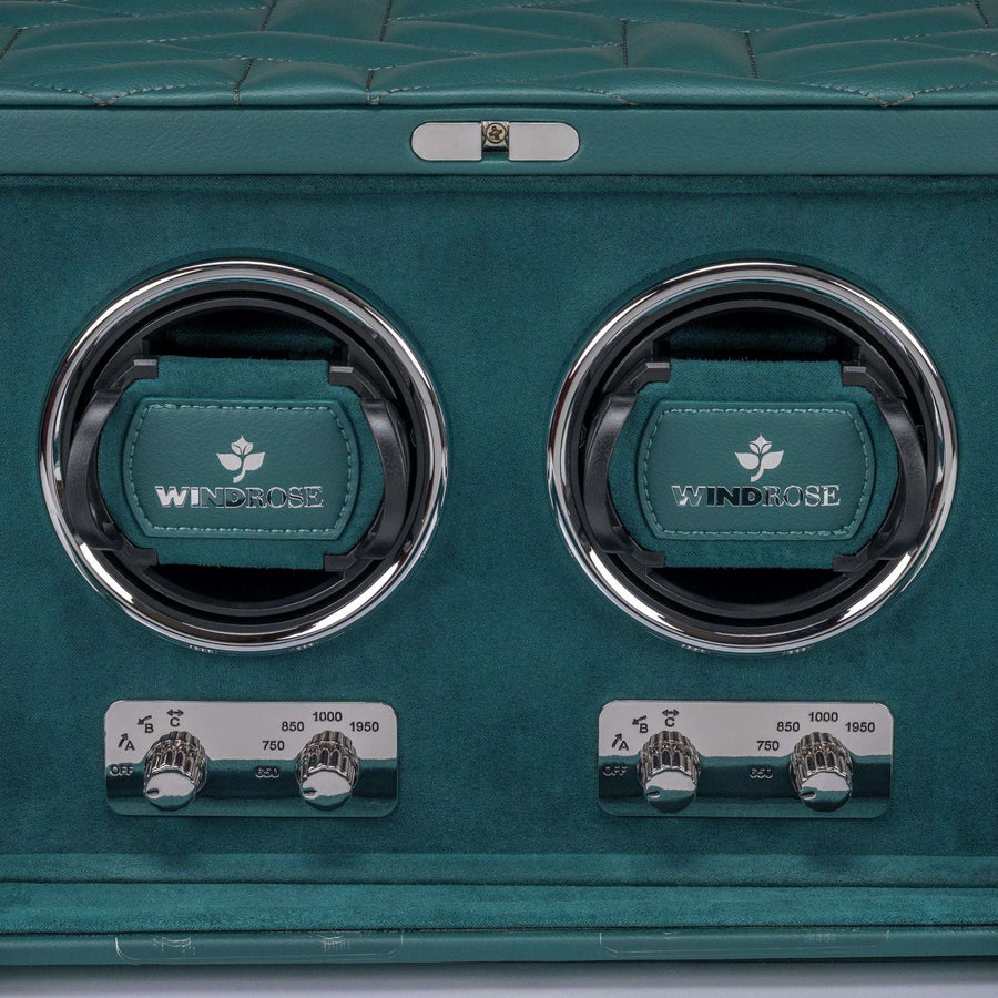 Watch Winder Noblesse 2 horloges Windrose 1967 - Horlogerieshop.nl