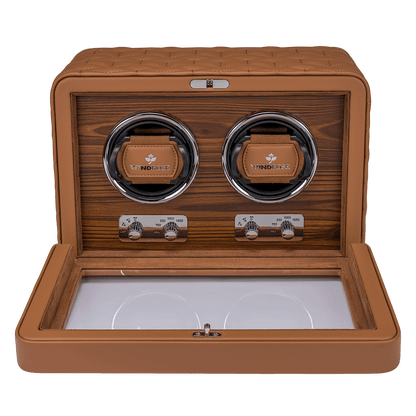 Watch Winder Noblesse 2 horloges Windrose 1967 - Horlogerieshop.nl