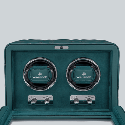 Watch Winder Noblesse 2 horloges Windrose 1967 - Horlogerieshop.nl