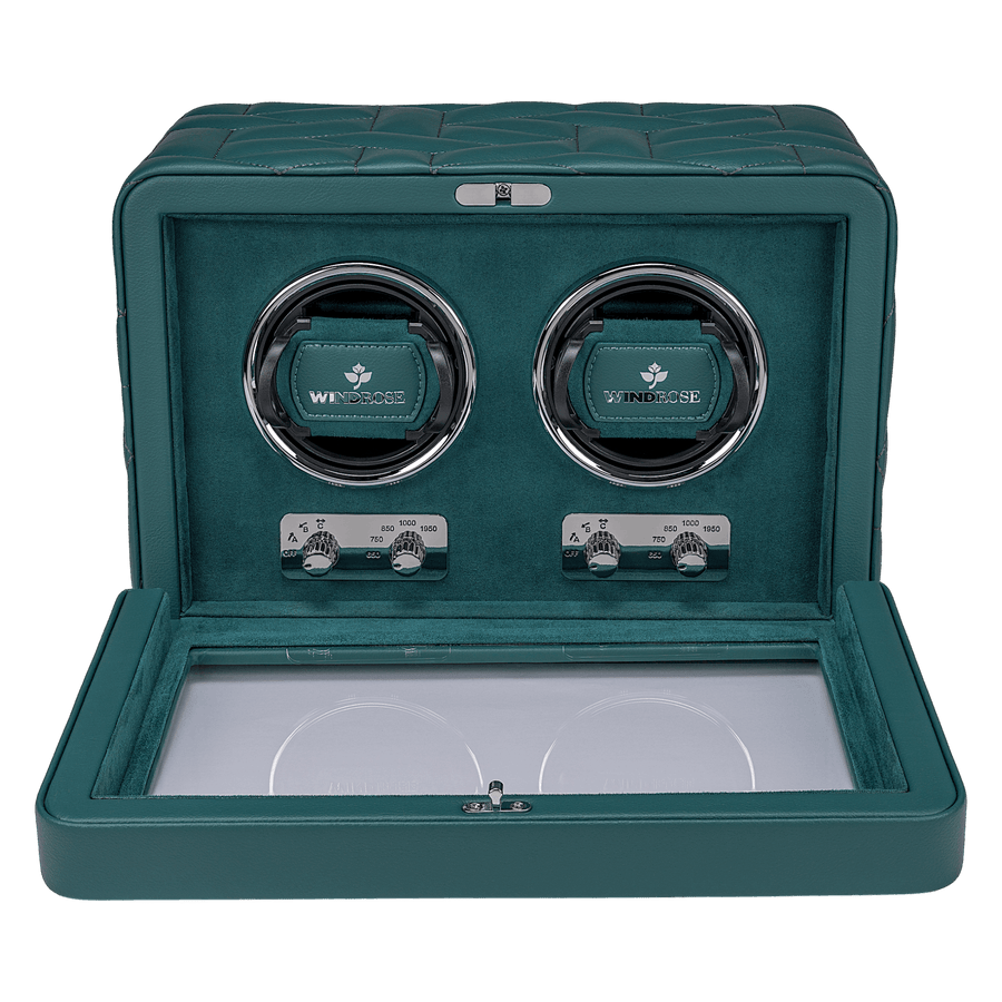 Watch Winder Noblesse 2 horloges Windrose 1967 - Horlogerieshop.nl
