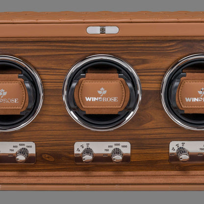 Watch Winder Noblesse 3 horloges Windrose 1967 - Horlogerieshop.nl
