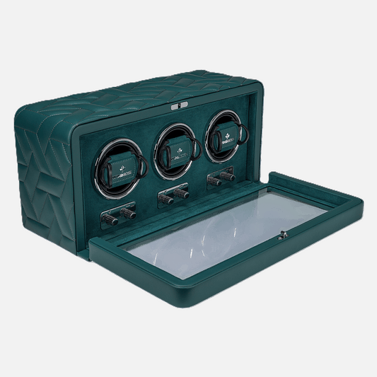 Watch Winder Noblesse 3 horloges Windrose 1967 - Horlogerieshop.nl