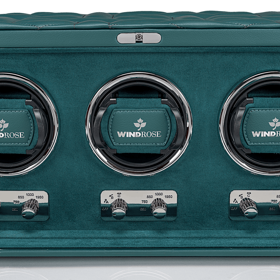 Watch Winder Noblesse 3 horloges Windrose 1967 - Horlogerieshop.nl