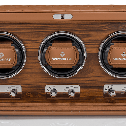 Watch Winder Noblesse 3 horloges Windrose 1967 - Horlogerieshop.nl