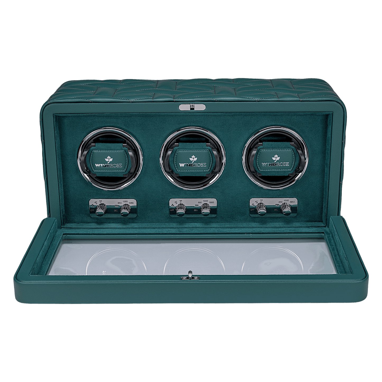 Watch Winder Noblesse 3 horloges Windrose 1967 - Horlogerieshop.nl