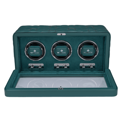 Watch Winder Noblesse 3 horloges Windrose 1967 - Horlogerieshop.nl