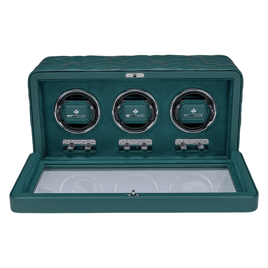 Watch Winder Noblesse 3 horloges Windrose 1967 - Horlogerieshop.nl