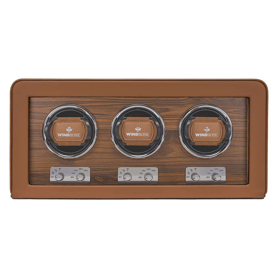 Watch Winder Noblesse 3 horloges Windrose 1967 - Horlogerieshop.nl
