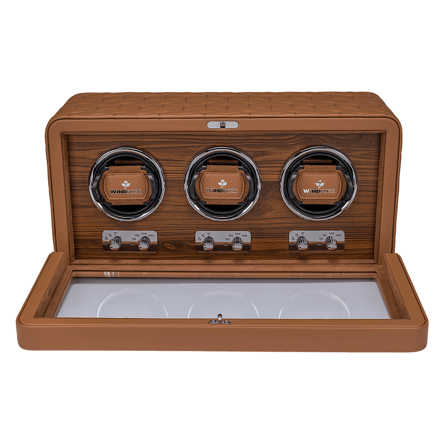 Watch Winder Noblesse 3 horloges Windrose 1967 - Horlogerieshop.nl