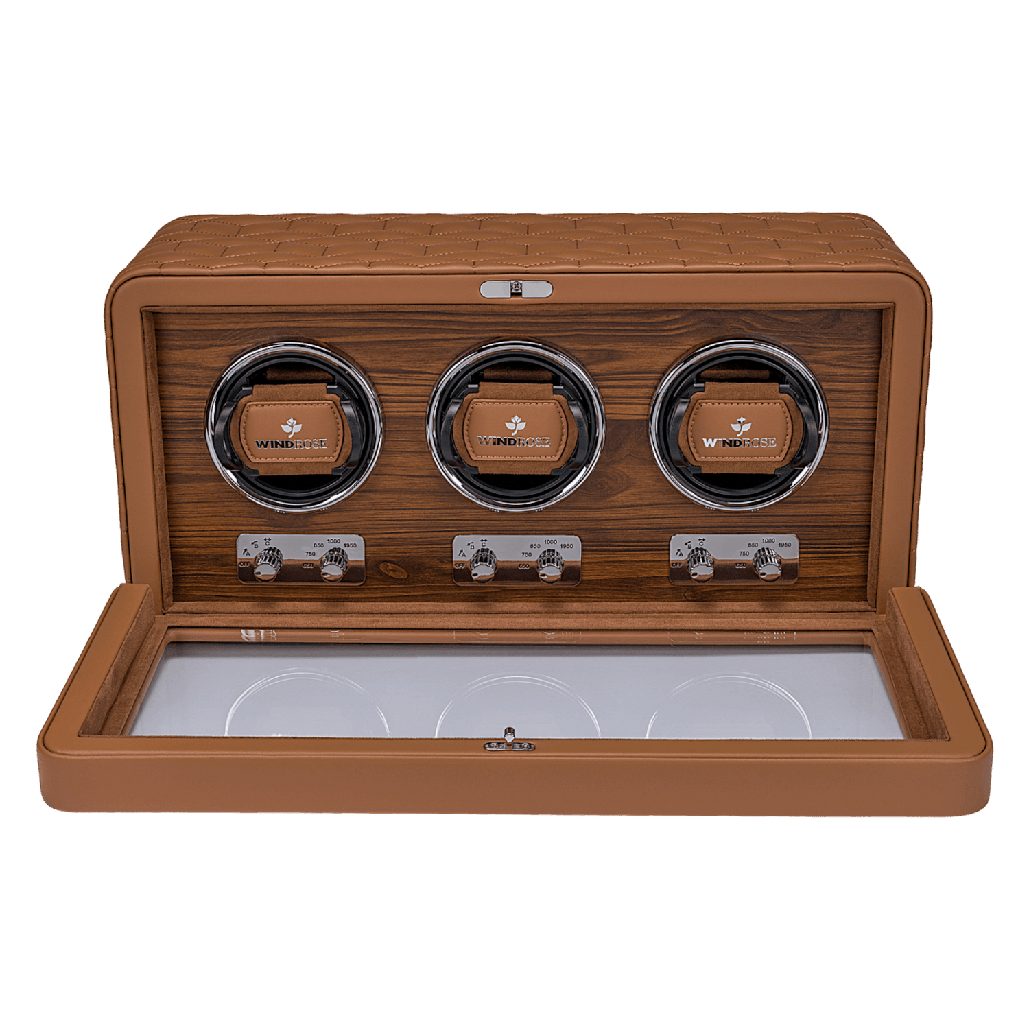 Watch Winder Noblesse 3 horloges Windrose 1967 - Horlogerieshop.nl