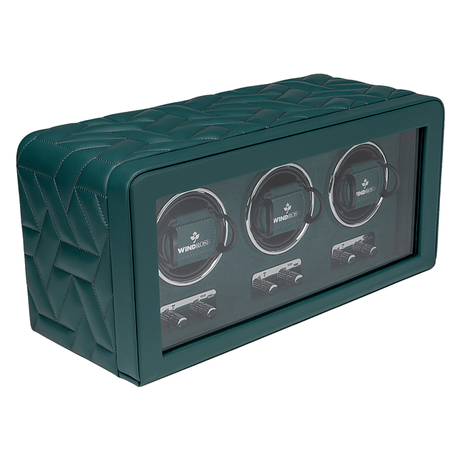Watch Winder Noblesse 3 horloges Windrose 1967 - Horlogerieshop.nl