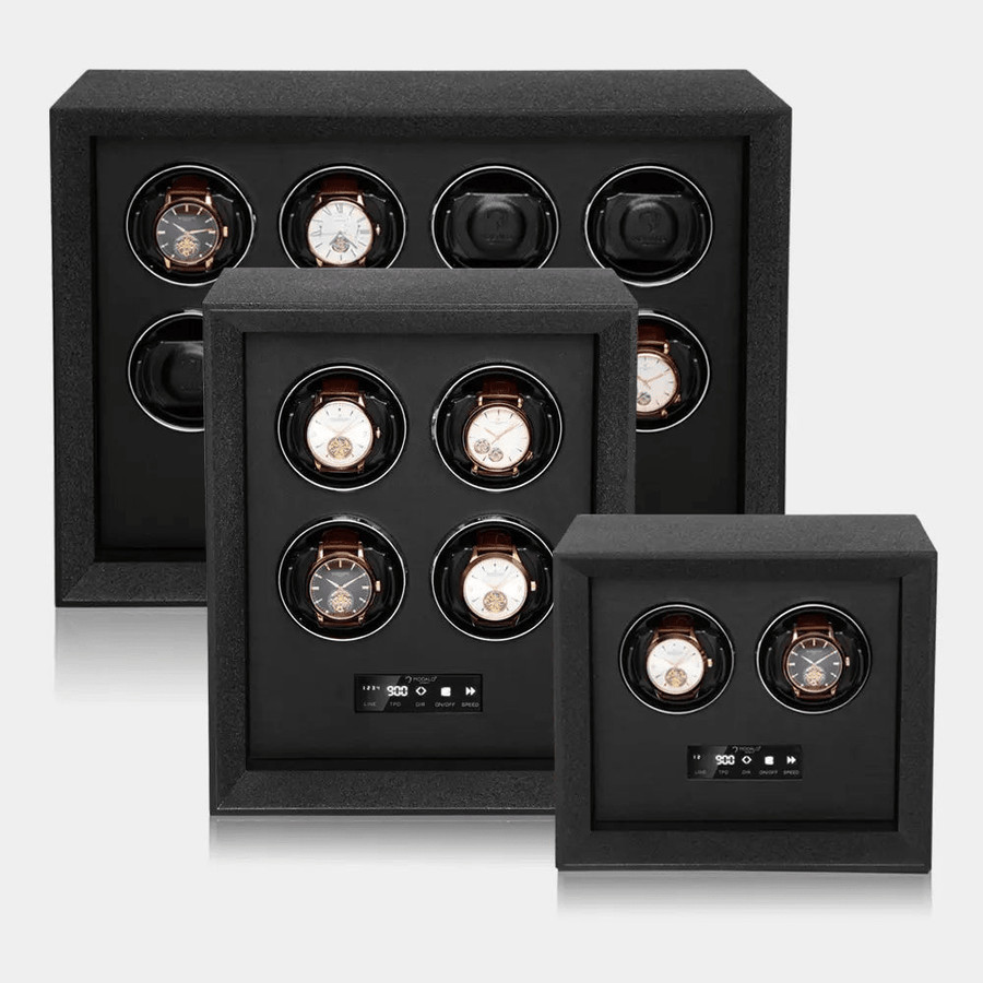 Watch winder SAFE SYSTEMS 4 Horloges Modalo - Horlogerieshop.nl