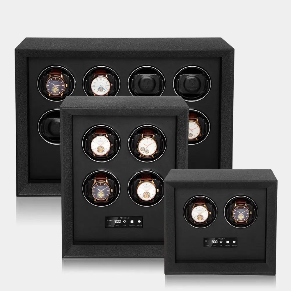 Watch winder SAFE SYSTEMS 4 Horloges Modalo - Horlogerieshop.nl