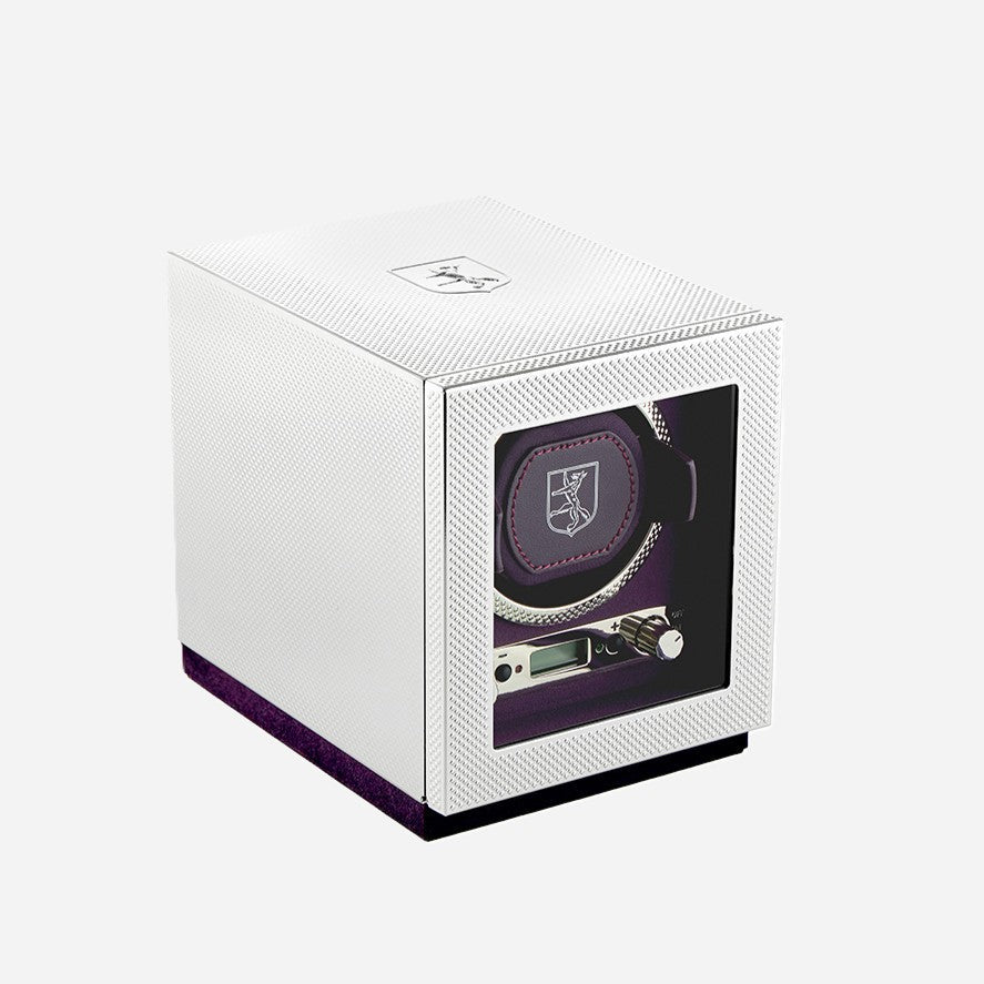 Watch winder Silver 1 Horloge Wolf 1834 - Horlogerieshop.nl